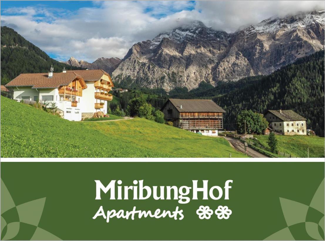 Apartamento Miribunghof La Valle Exterior foto